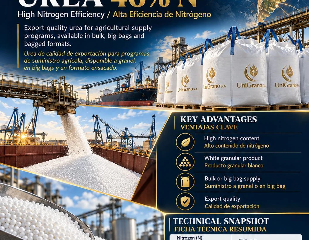 Urea 46 percent nitrogen